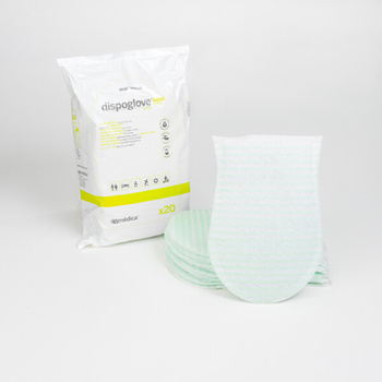 Myjka / rękawica z aloesem Dispoglove Aloe 20szt